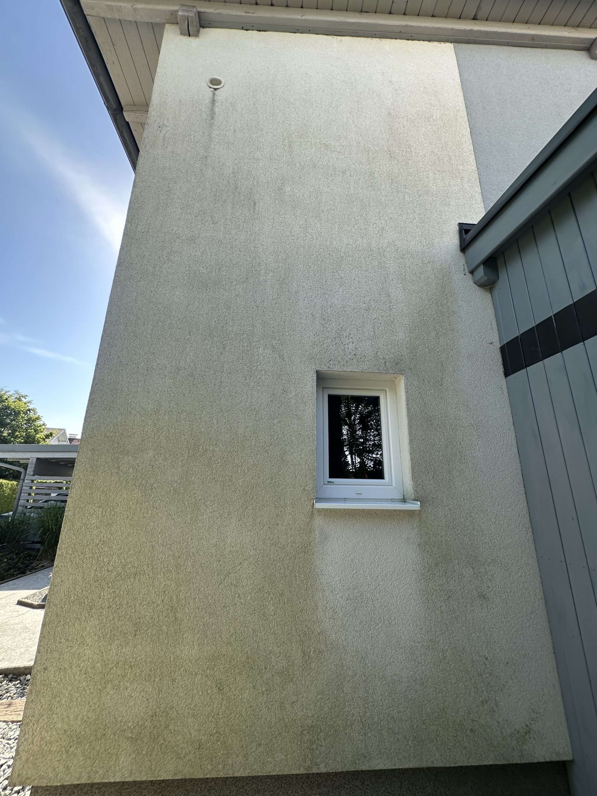 Fassadenreinigung Vorher Ried im Innkreis